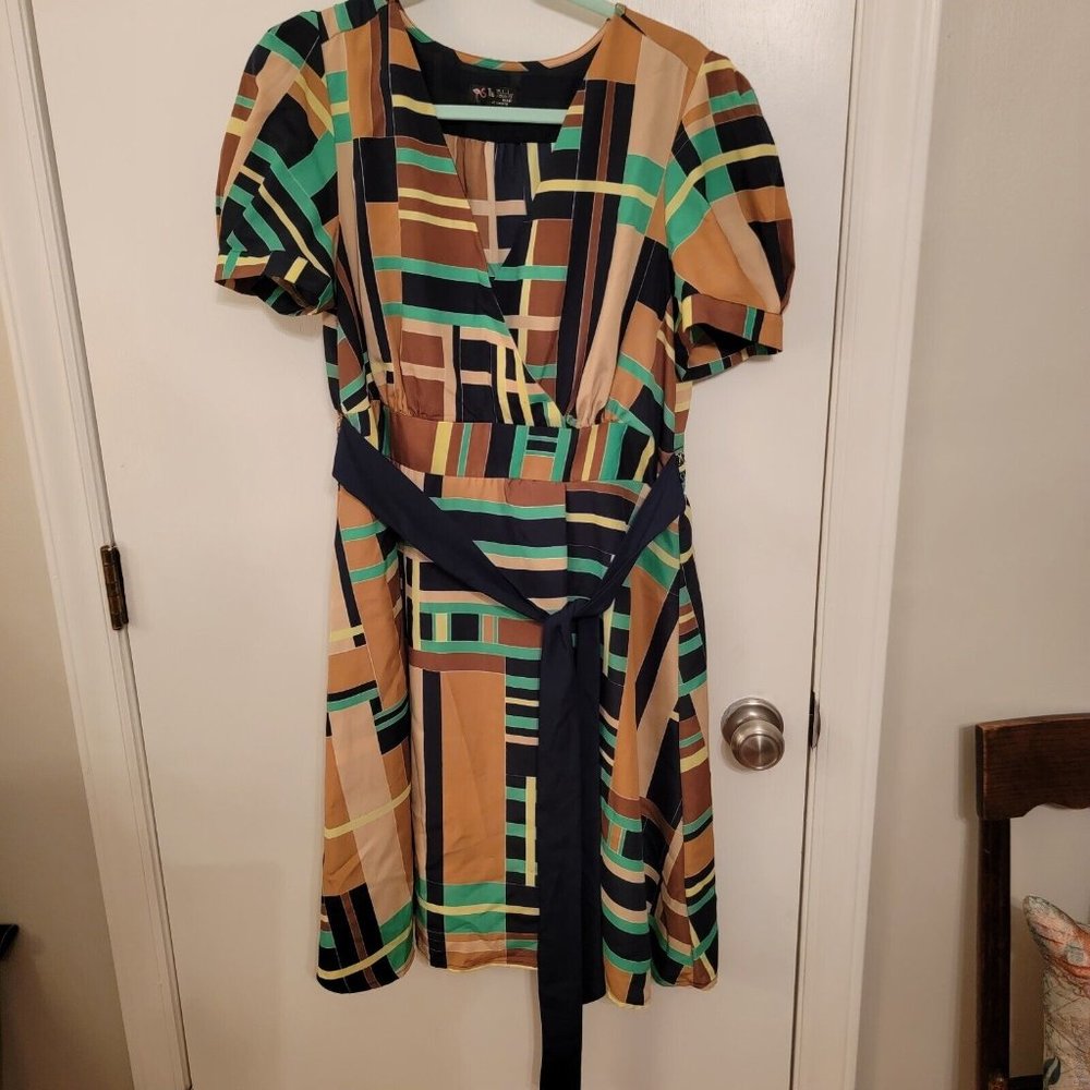Webster for Target Graphic Print Dress SZ L